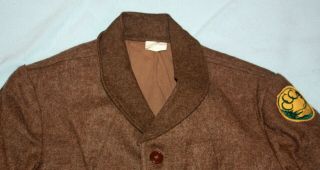 Vintage Rare Ccc Civilian Conservation Corps Wool Uniform Jacket