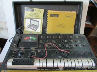 Vintage B&k 747 Solid State Dynamic Mutual Conductance Tube Tester Instructions