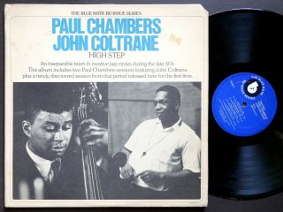 Paul Chambers John Coltrane High Step Lp Blue Note Jazz Curtis Fuller Kenny Drew