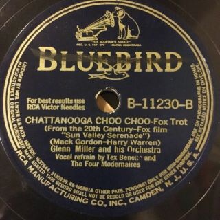 Glenn Miller - Album Of 12 78 Rpm Records - Chattanooga Choo - Choo Etc.