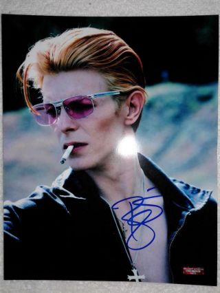 Rare Find - Vintage David Bowie Hand - Signed Autographed 8x10 Photo W/coa - Hot