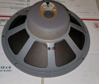 1 Vintage Jbl D130 15 " Speaker 16 Ohms Label Exct Jim Lansing C34 C35 C36 C38