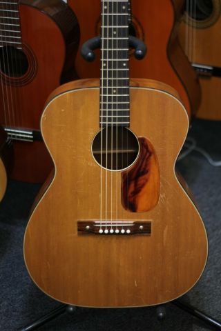 Harmony H162 Flat Top Acoustic Guitar Natural Vintage - 1960 