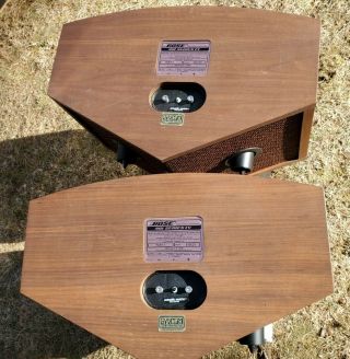 VINTAGE BOSE 901 SERIES IV SPEAKERS & ACTIVE EQUALIZER 1978 w BOXES Sound Great 6
