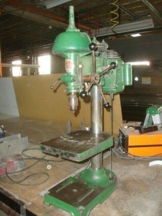 Walker Turner Vintage Drill Press With Slow - Speed Attachment