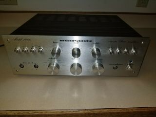 Marantz 1060 Vintage Console Stereo Amplifier Amp Great