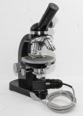 Leitz Wetzlar Vintage Laborlux Monocular Polarization Microscope