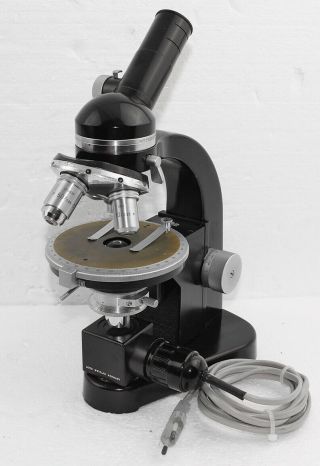 Leitz Wetzlar Vintage Laborlux Monocular Polarization Microscope 3