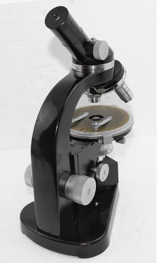 Leitz Wetzlar Vintage Laborlux Monocular Polarization Microscope 5