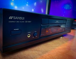 SANSUI CD - X617 Quality Vintage Stereo CD Player RARE 3