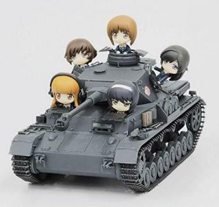 Psl Girls Und Panzer Anglerfish Team Iv Tank F2 Type (d Type) 1/35 Model Kit