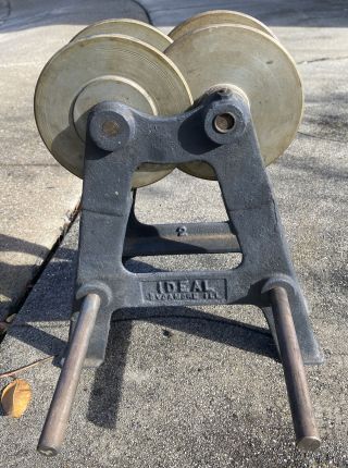 Ideal Sycamore Grinding Wheel Balancer Vintage Illinois Ill