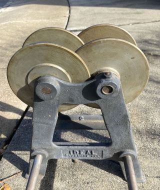 Ideal Sycamore Grinding Wheel Balancer Vintage Illinois ILL 3