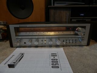Vintage Kenwood Kr - 6050 Stereo Receiver