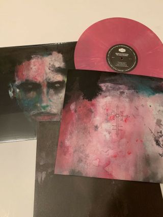 Marilyn Manson We Are Chaos Rare Vinyl Lp Pink Shimmer,  Poster