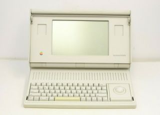 Vintage Apple Macintosh Portable Model M5120 Computer With Pull Out Handle