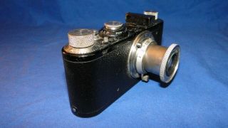 Vintage Leica 1 Camera,  Serial No.  60670 with Leather Case - For Restoration 3