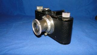 Vintage Leica 1 Camera,  Serial No.  60670 with Leather Case - For Restoration 4