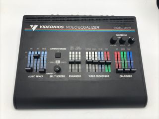 Vtg Videonics Video Equalizer Model VE - 1 NTSC & - 2
