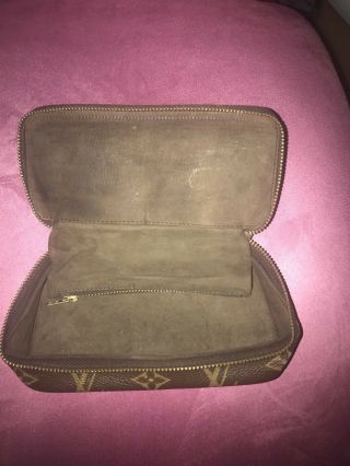 louis vuitton Monogram Vintage Monte Carlo Jewelry Case With Lock And Key. 6