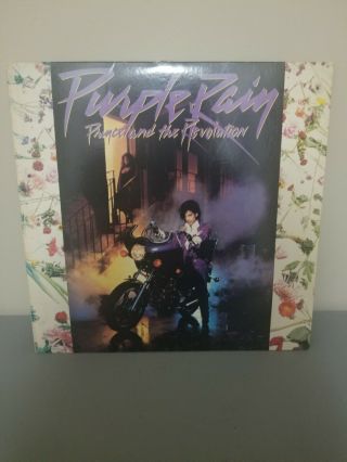 Prince And The Revolution 1984 Purple Rain Lp Album With Poster