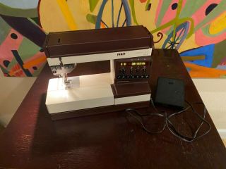 Vtg Pfaff Creative 1471 Idt Computerized Sewing Quilting Machine Dual Feed