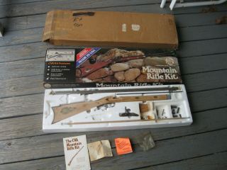 Vintage 1970s Cva Connecticut Valley Arms Mountain Rifle Kit.  50 Cal.  With Boxes