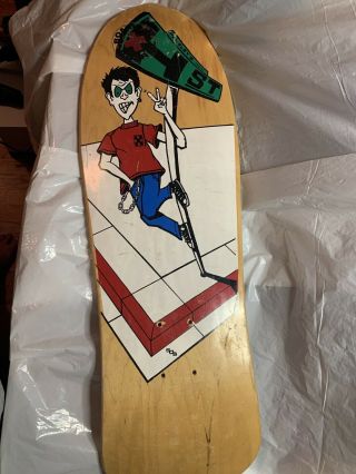 H Street - Matt Hensley - Street Swinger Mini - Skateboard Deck - Vintage