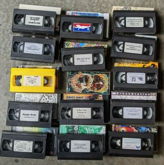 Vintage B - Boy Breakdance Hip Hop BOTY Battle of the Year 1990 ' s VHS Tapes 3