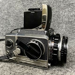 Vintage Zenza Bronica S2A W/ Nikkor 75mm f2.  8 Lens 2 1/4 X 2 1/4 SLR Camera EUC 2