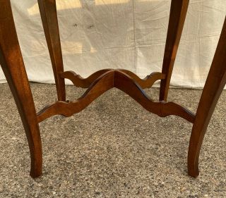 Vintage Ethan Allen Country French Round End Table 26 - 8204 Finish 216 Item B 5