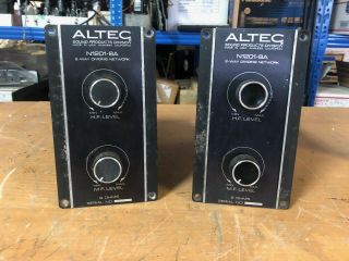Pair Vintage Altec N1201 - 8a 2 - Way Speaker Crossover Network Altec Model 19