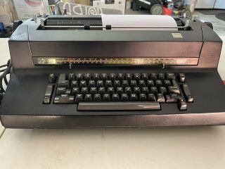 Vintage IBM Selectric II [2] Black Correcting Electric Typewriter w/ Element 2
