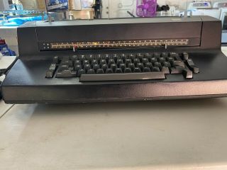 Vintage IBM Selectric II [2] Black Correcting Electric Typewriter w/ Element 3
