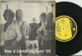 Abba South Africa Only Ps 45 King Kong Song / Waterloo