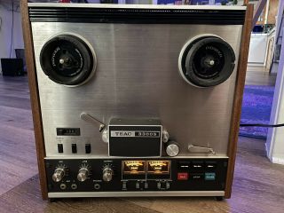 Vintage Teac 3300s - Stereo Reel To Reel Tape Recorder W/