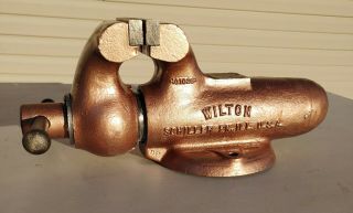 Vintage Wilton Bullet Hd Vise With 4 Inch Jaws.  Model 101028.