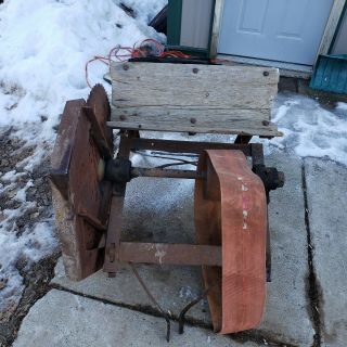 Vintage Ferguson tractor 3 Point Saw Rig With Table an belt oem ferguson equip 6