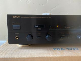 in box: vintage DENON PRA - 1500 Pre - Amplifier 2