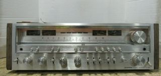 Vintage Pioneer Model Sx - 980 Stereo Receiver No Audio For Parts/repairs