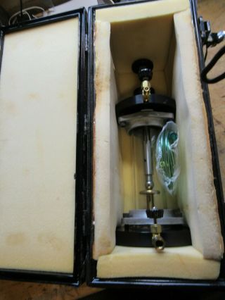 Vintage M.  J.  SEAVY SF6 GAS TESTER STEAMPUNK LABORATORY GLASS CONVERSATION PIECE 2