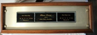 Vintage Phase Linear 200 Stereo Power Amplifier Serviced And Upgraded