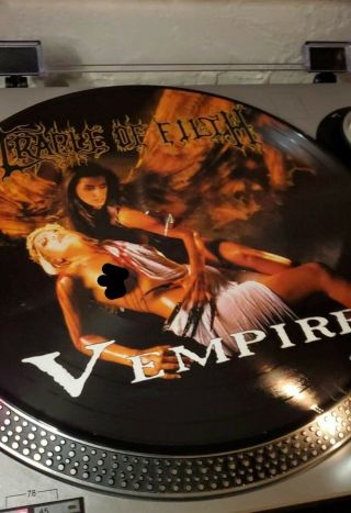 Cradle Of Filth Vempire Or Dark Faerytales Ltd Picture Disc 1000 Only.