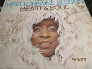 Introducing Miss Lorraine Ellison " Heart And Soul " Lp