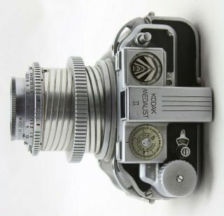 Kodak Medalist II,  vintage USA,  analog rangefinder camera,  6x9 on 620 film 6