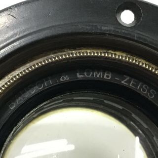 Vintage BAUSCH & LOMB ZEISS PROTAR Series VII 13 3/4 Brass Lens - [TK] 4