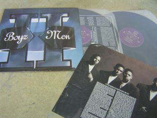 Boyz Ii Men Ii 1994 14tracks Korea 2 Vinyl Lp 12 " W/insert Motown
