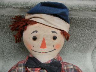 Antique Volland RAGGEDY ANDY DOLL,  Intact,  C.  1920 2