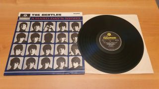 The Beatles - A Hard Days Night 12 " Vinyl Record Parlophone,  1st Published,  1964
