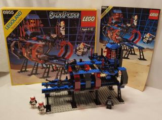 Vintage Lego Space Police I 6955 Lock - Up Isolation Base:100 Comp/orig Box/inst